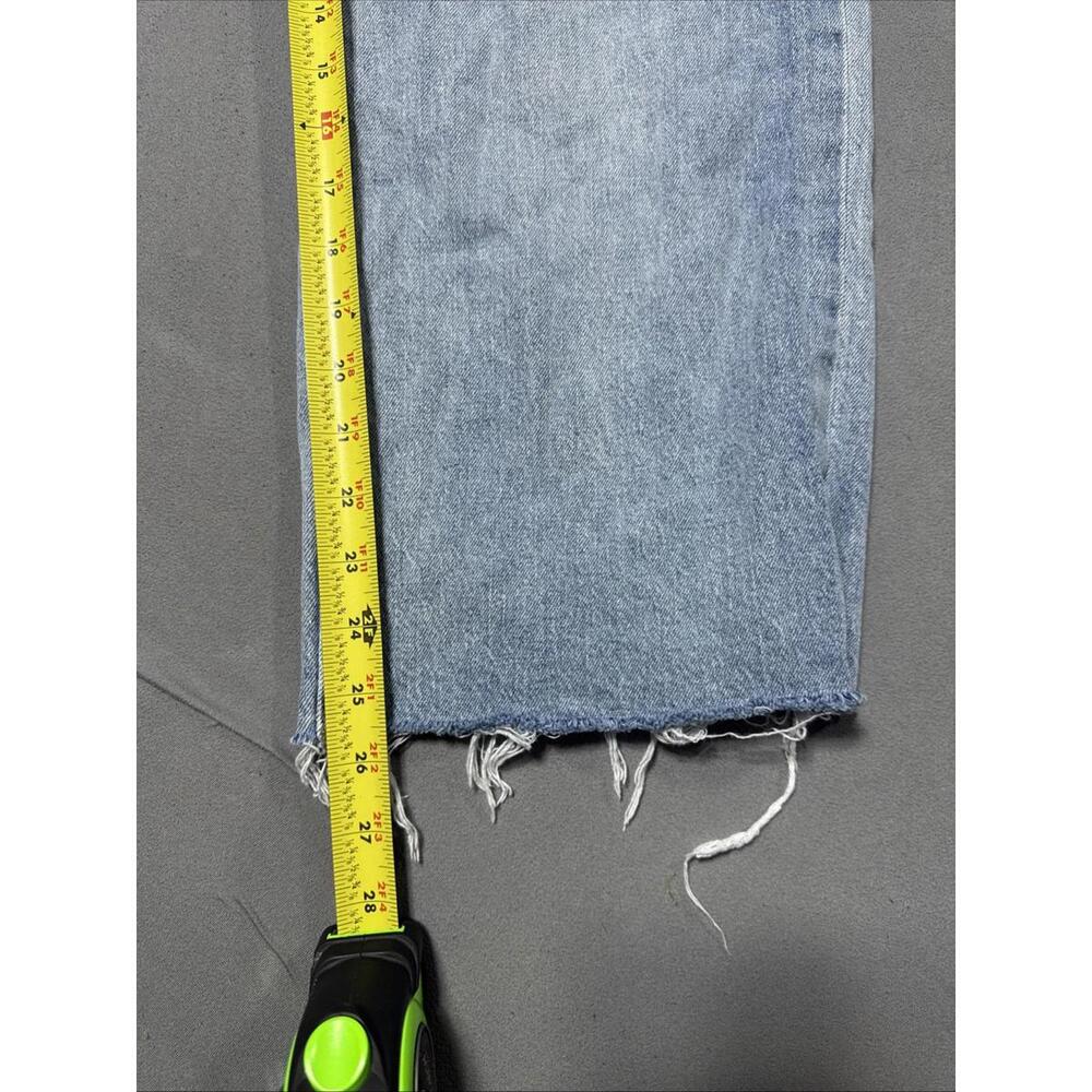 Oliver Logan Aberdeen Jeans Womens Size 32 Light Wash Wide Leg Stretch - Picture 2 of 8